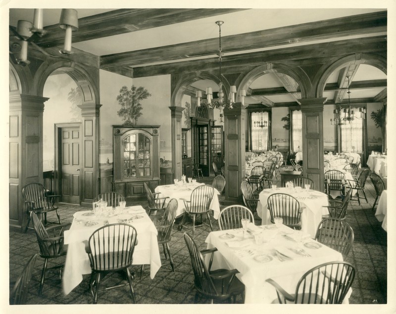 Andover Inn dining room by Benjamin Morse