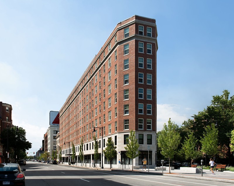 View down Beacon Street (Present Day)