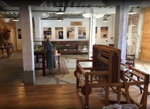 Interior of Appalachian Forest Discovery Center