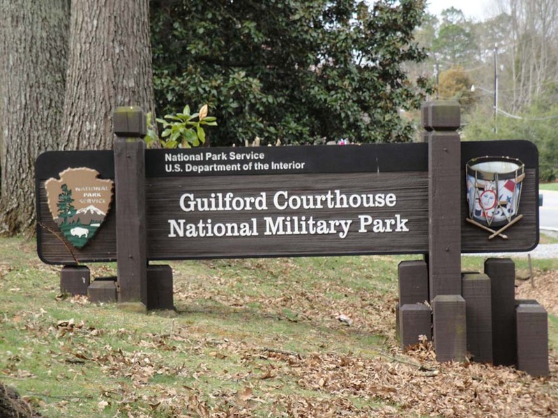 Guilford Courthouse National Military Park Entrance