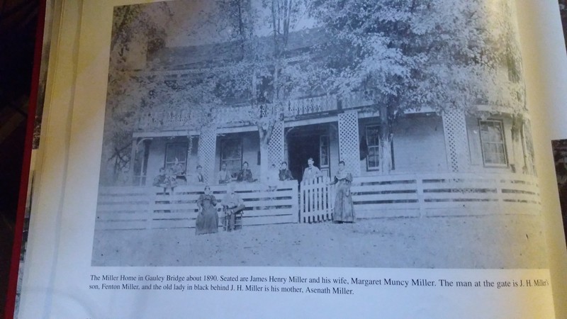 Photo taken by me from "A Pictorial History of Gauley Bridge"