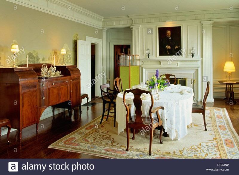 Hildene's dining room. 
