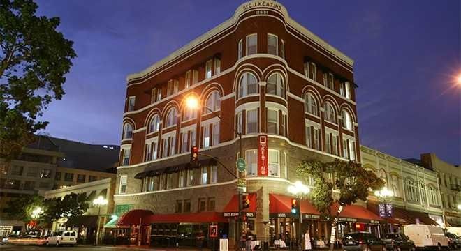 The Keating Building features a steam-powered elevator that was the first and still longest-running in San Diego.