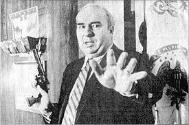 Moments before R. Budd Dwyer shot himself.