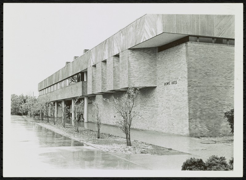 Rowe Arts Building in Belk Plaza