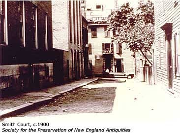 Smith Court, 1900 Courtesy of the National Park Service