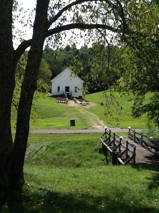 A view of the church