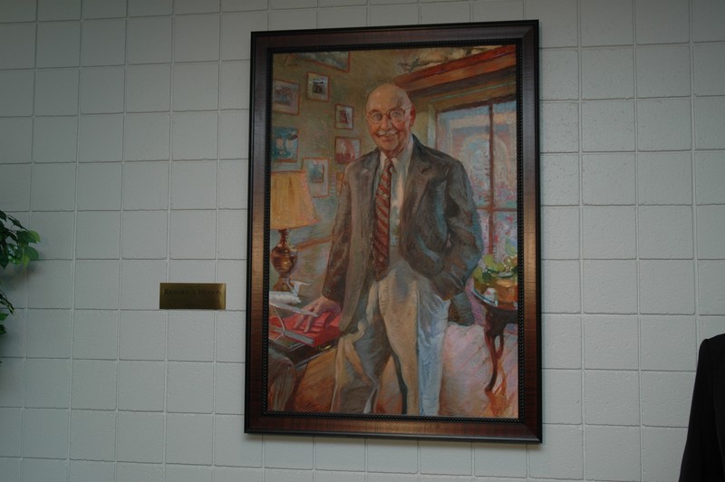 Painting of Richard Henson, 2004