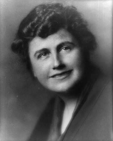 Edith Bolling Wilson married the President during his first term. She served as an important confidant to the President. After he suffered a stroke, Mrs. Wilson managed much of the executive branch. Courtesy of the Library of Congress.