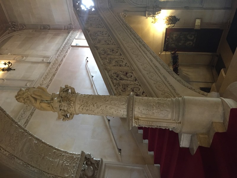 Main staircase in Ochre Court