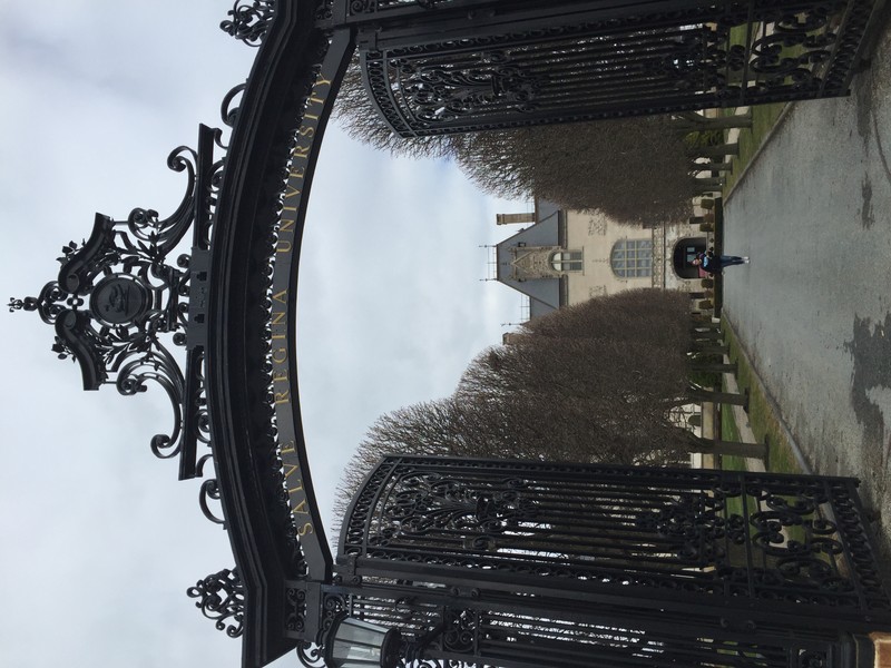 Main gate of Ochre Court