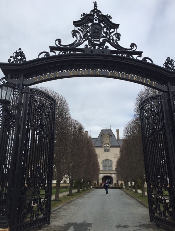 Main gate of Ochre Court