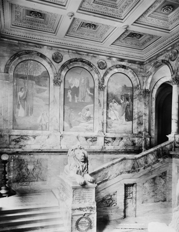 Grand Staircase circa 1901