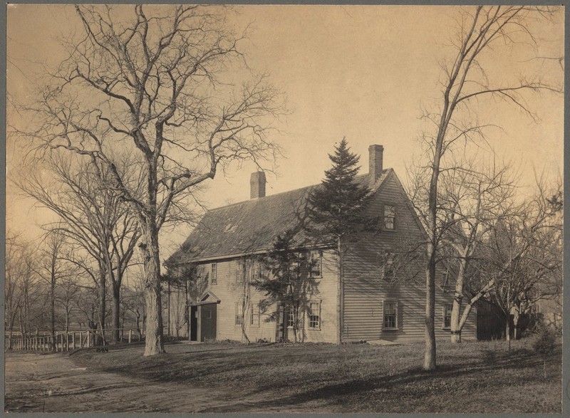 Pierce House ca. 1898, Courtesy of Digital Commonwealth