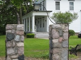 Lysander Woodward House, North Porch and Gate