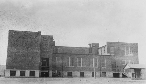 Alexandria's Parker-Gray School, which was named in part for Sarah Gray, 16 Nov. 1936, Virginia Department of Education School Buildings Service, image courtesy of the Library of Virginia.