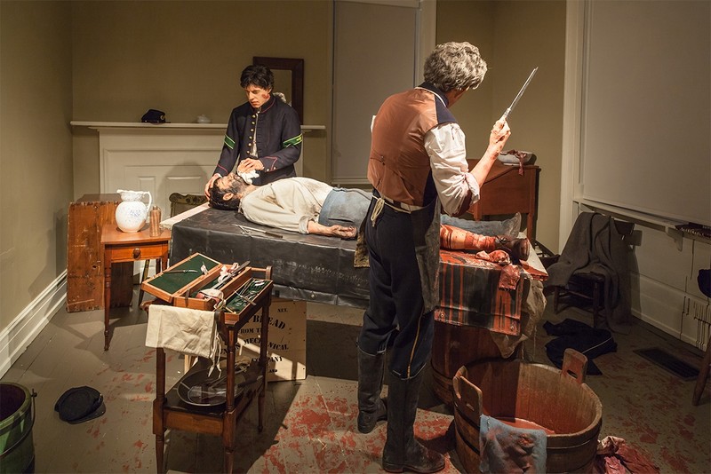 The Hospital Exhibit is just a small part of one of the interactive programs the museum has for its younger guests. Here, students can learn about the medical practices of the Civil War and the medical advancements made since then.