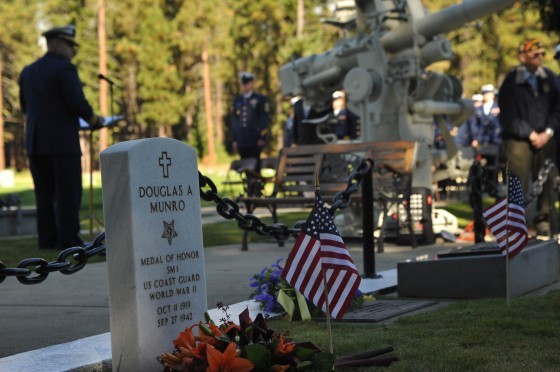 Another view of the Munro memorial