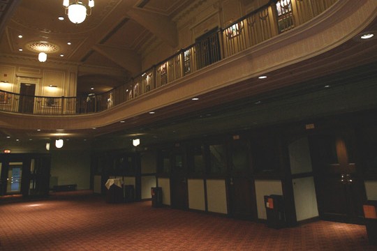 The Hilbert Circle Theatre's Main Lobby 