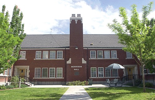 Side View of Morrison Hall