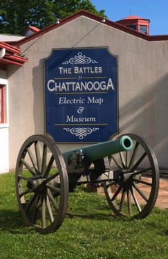 The Battles for Chattanooga Electric Map & Museum