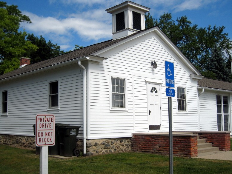 Stoney Creek School, south and east elevations, 2020