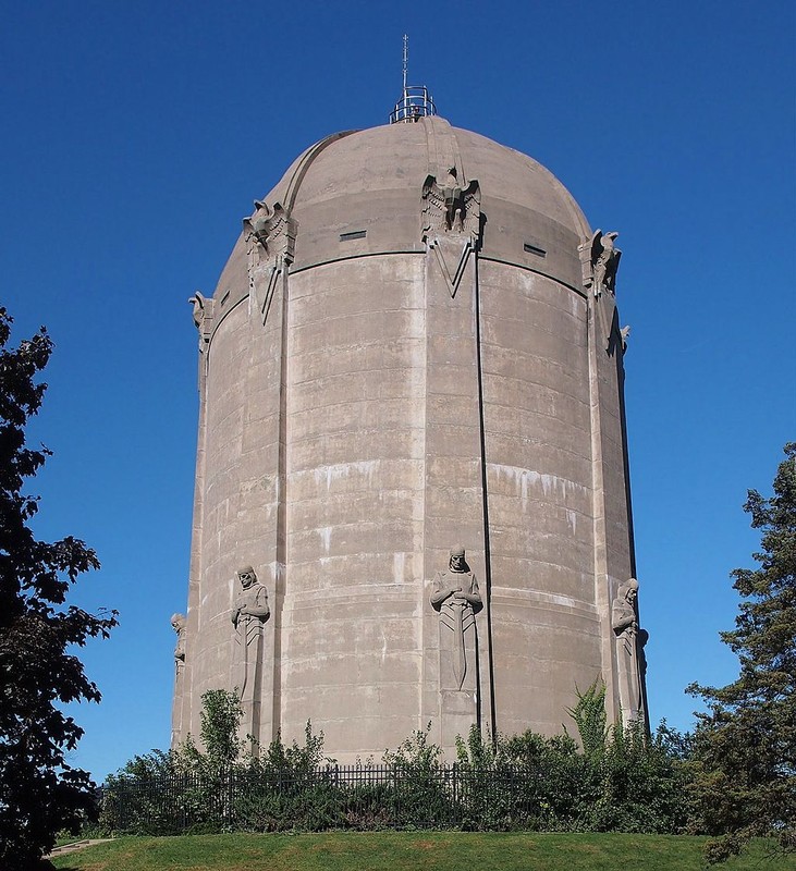 The Washburn Park Water Tower was built in 1932 and still functions today.