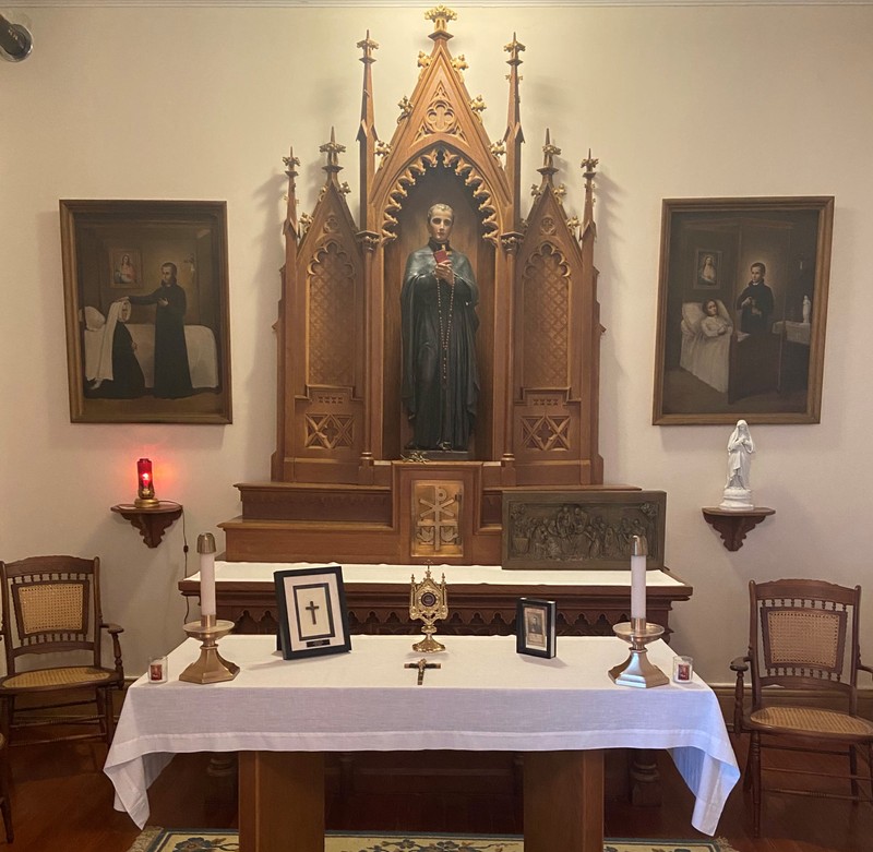 Altar in the Shrine of St. John Berchmans