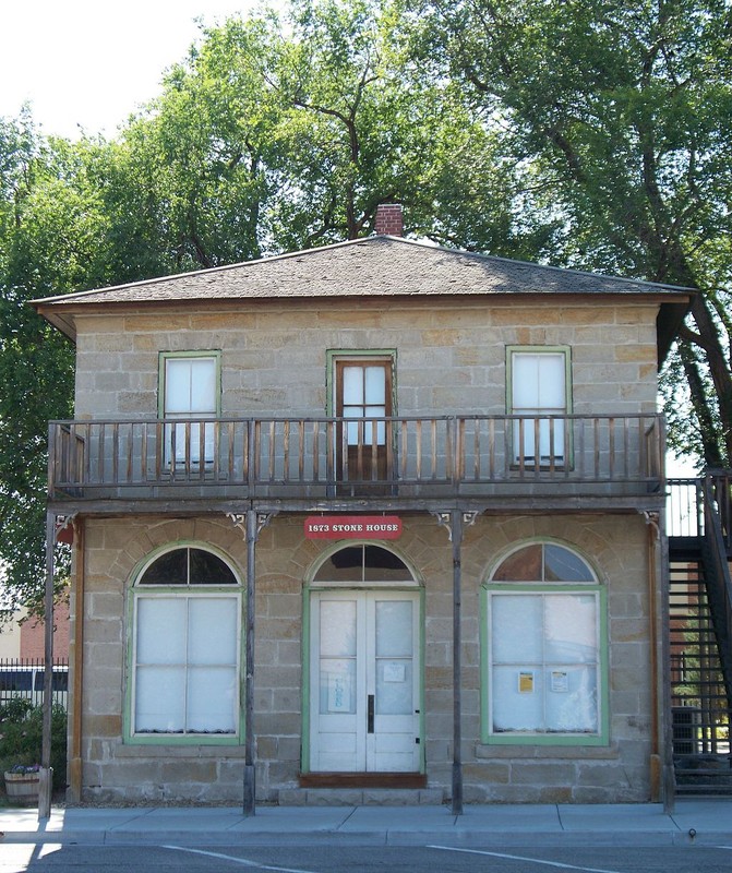 The Old Stone House was built in 1872 and is believed to be the city's oldest building.