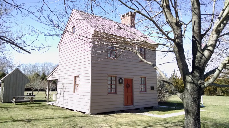 The Gandy Farmhouse as it looks today. (Front view on Tyler Road)