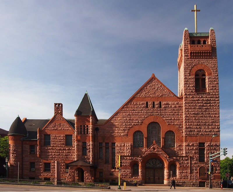 The Historic Wesley Center, formerly the Wesley United Methodist Church, was built in 1891. Photo: McGhiever, via Wikimedia Commons