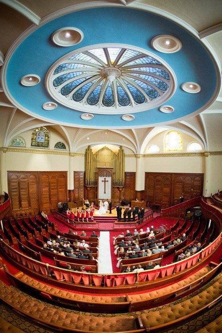 View of the building's interior. Photo: Eric Vest Photography, http://blog.ericvestphotography.com/