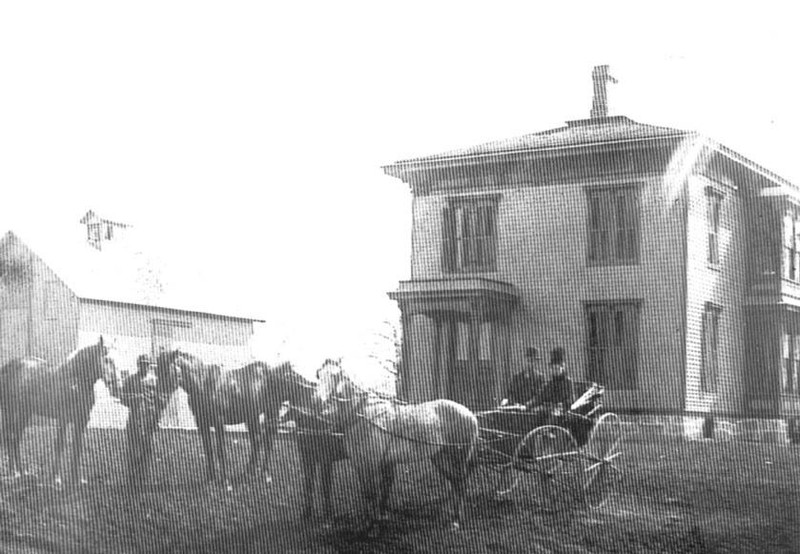 Emily Loomis Farmhouse in the Loomis District. 