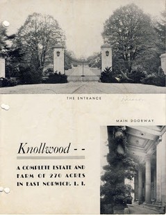 Brochure for the Knollwood Estate 