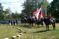 Confederate soldiers during the Reenactment of the Cynthiana Battle (2001)