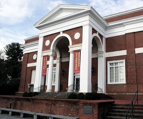 The Fralin Museum of Art is located in the Bayly Building on the campus of the University of Virginia