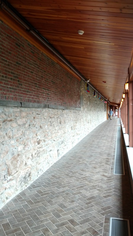 Hallway of Antone Academic Center. Photo taken by Ellen Tuttle.