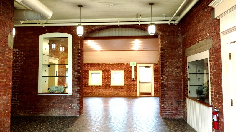 Another example of the wide-arched doorways of the stables. Photo taken by Ellen Tuttle near DiStefano Lecture Hall in Antone Academic Center. 