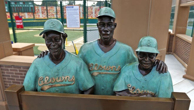 This statue is located within an exhibit in the Indianapolis Children's Museum