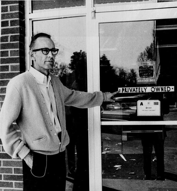 Harry Floyd, owner of All Star Bowling Lanes.