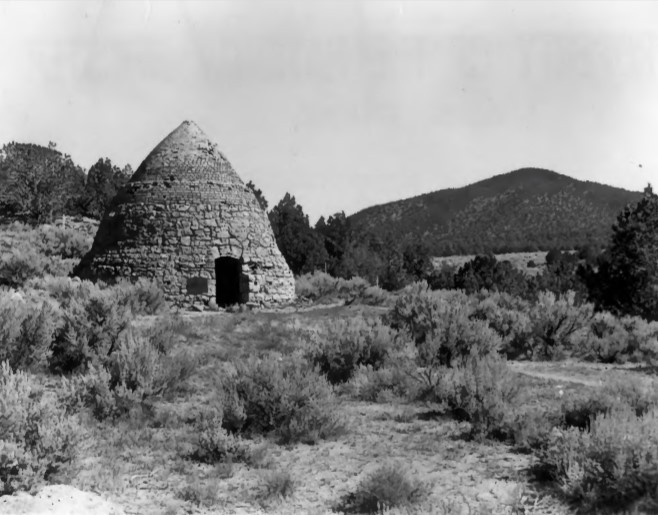 Former coke oven at Old Iron Town, made of brick (Smith 1971)