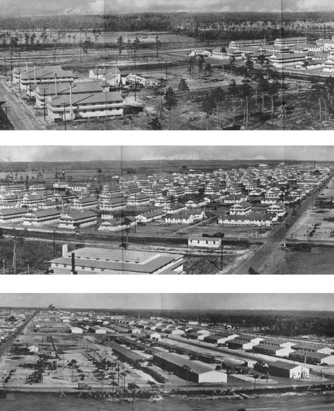 Panoramic images of Camp Davis. (airfields-freeman.com)
