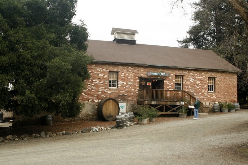 Picchetti Brothers Winery — Picchetti Ranch Winery main building, in the Santa Cruz Mountains, Santa Clara County, California. 