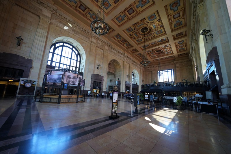 Window, Building, Interior design, Hall