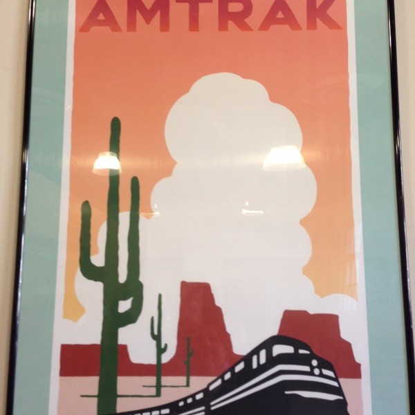 Art Deco travel poster.