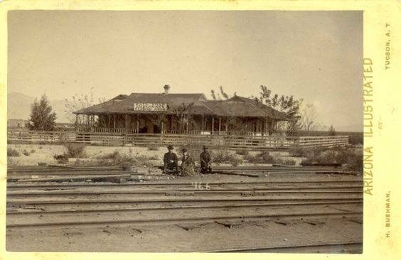 Depot in 1908.