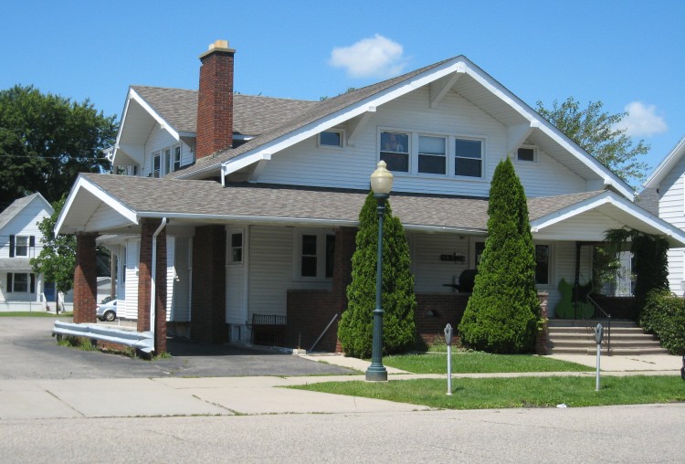 Dr. Benjamin C. H. Spencer House, south and east elevations, 2013