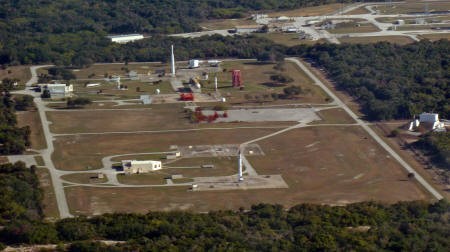 Overview of the Air Force Space and Missile Museum, Launch Pad 26 and Launch Pad 5/6.  
