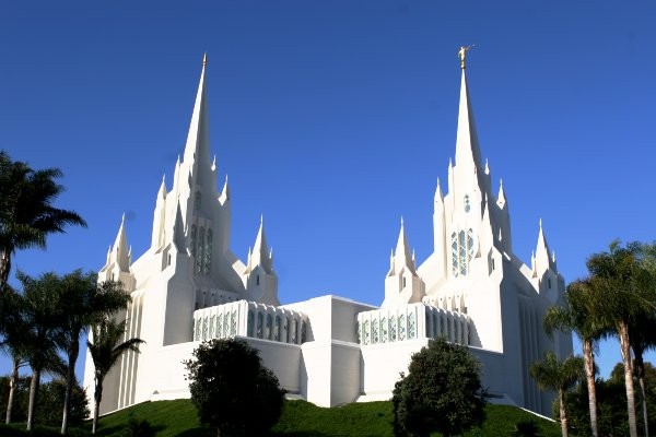 The San Diego Temple as it looks today