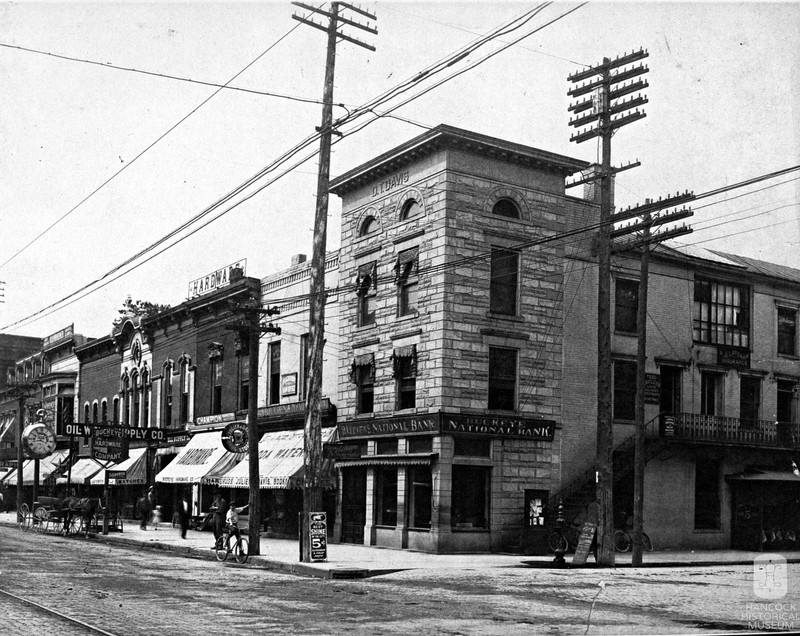 The Davis Block circa 1900
